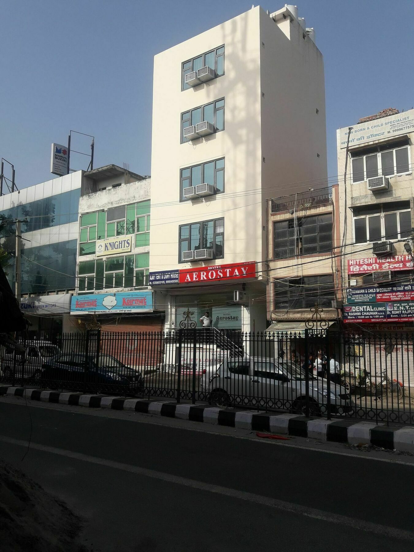 Hotel Aero Stay New Delhi Exterior foto